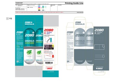 Label (2080 K Herbal Mint)
